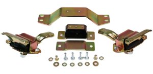 Ford Mustang Motor & Transmission Mount Set - Energy Suspension - Performance Polyurethane - Black - `99-`04